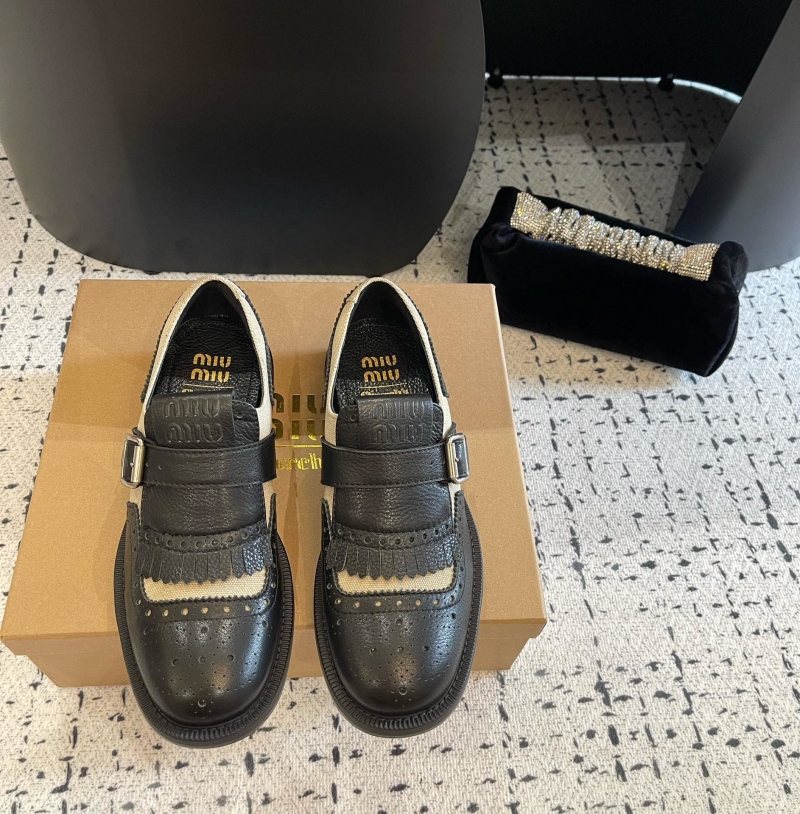 Miu Miu Leather Shoes